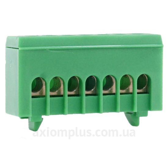 Шина (PE) FTG KVK 870 S-7FS 63А (7 контактов) (зеленый цвет) фото