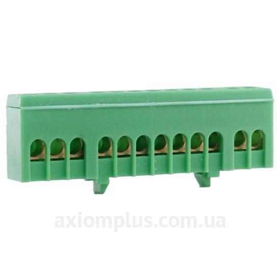 Фото шина (PE) FTG KVK 870 S/12FS 63А (12 контактів) (зелений колір)