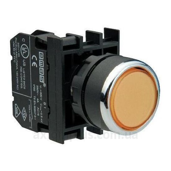 Кнопка EMAS (B100DS) жовтого кольору