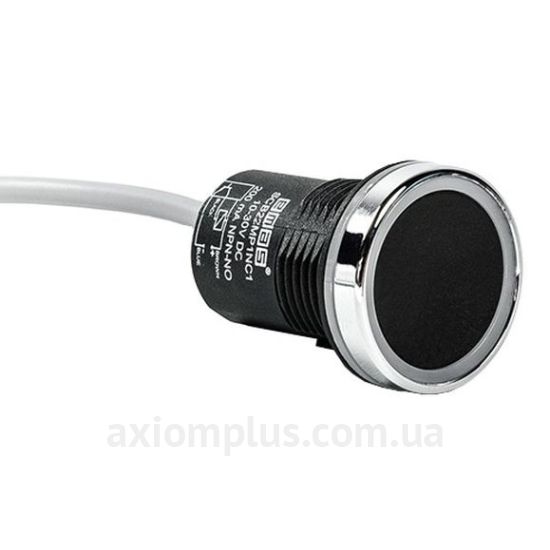 Кнопка EMAS (SCB22MP1PC1) чорного кольору