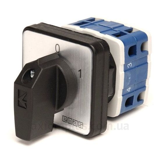 Кулачковый 2P выключатель нагрузки 0-1 на 32А EMAS PSA032AK231S