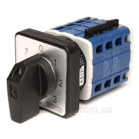 Кулачковый 1P переключатель нагрузки выбора фазы на 10А EMAS PSA010KS127S