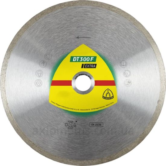 Фото диска Klingspor 125x22,23 DT300F EXTRA