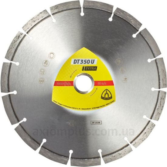 Фото диска Klingspor 125x22,23 DT350U EXTRA