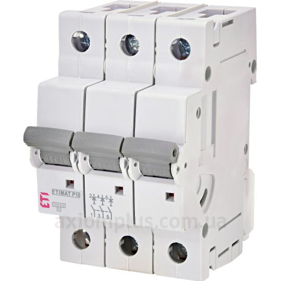 Изображение ETI ETIMAT P10 3p C 10A (10kA) (271031101)