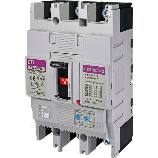 Фото ETI EB2 400/3L 400А 3р (25кА) (4671092)