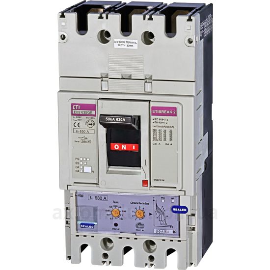 Изображение ETI EB2 630/3E 630А 3р (50кА) (4671127)