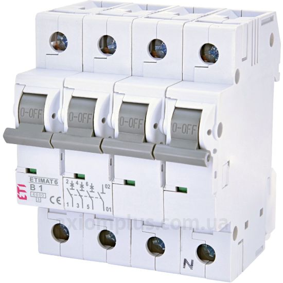 Фото ETI ETIMAT 6 3p+N B 63А (6 kA) (2116522)