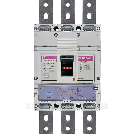 Фото ETI EB2 1000/3LE 1000A 3p (50kA) (4672210)