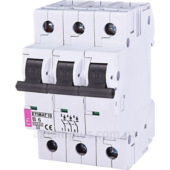 Изображение ETI ETIMAT 10 3p B 13А (10 kA) (2125715)
