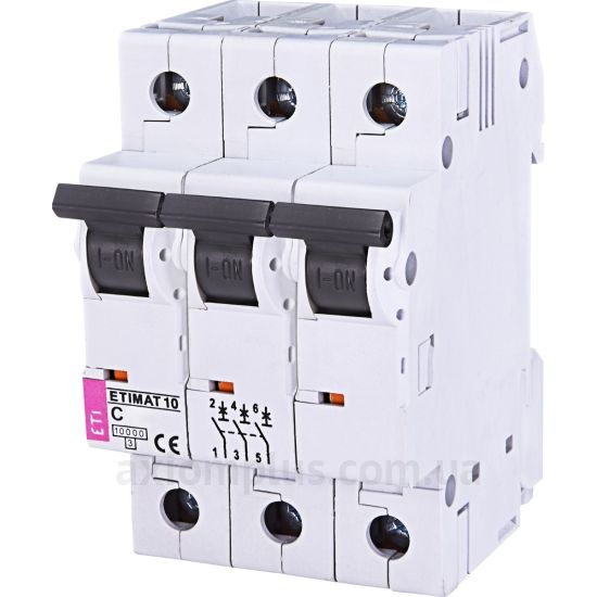 Зображення ETI ETIMAT 10 3p C 50А (6 kA) (2135721)