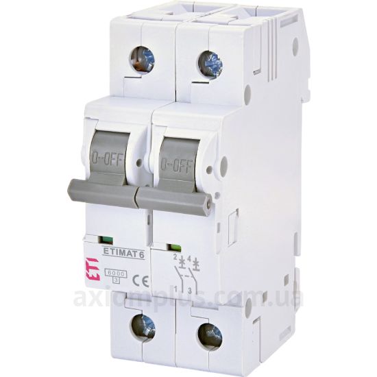 Фото ETI ETIMAT 6 2p C 1A (6kA) (2143504)