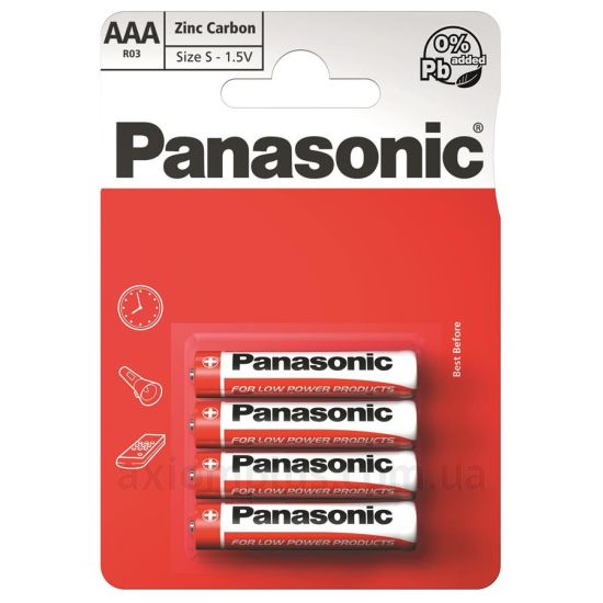 Зображення Panasonic R03REL/4BP