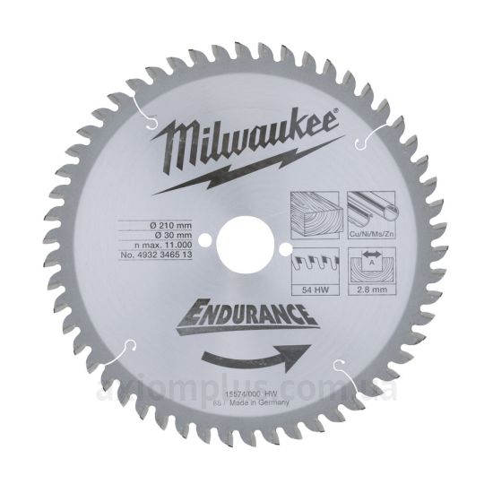 Изображение пильного диска Milwaukee 4932352141 305мм×30мм 60Т