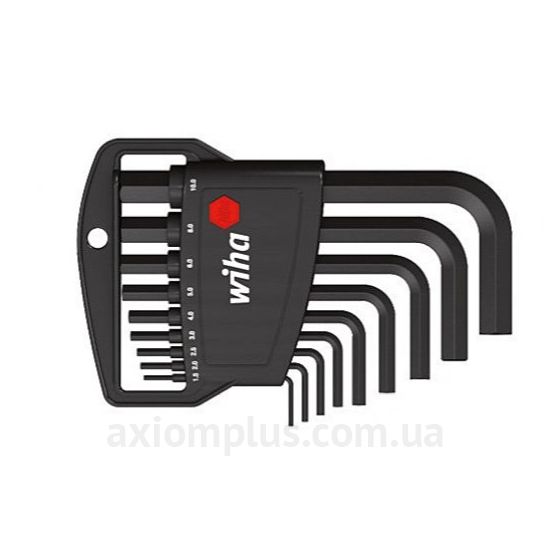 Изображение набора шестигранных ключей Wiha W06379в пластиковом кейсе