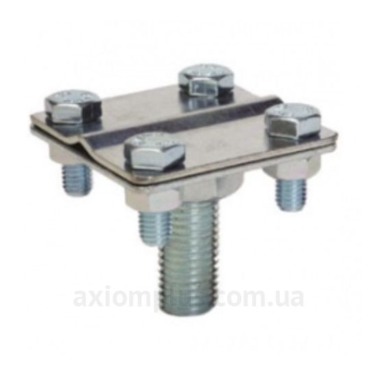 Соединитель DKC NG6606ZC для стержня М16 и токопроводящей ленты 30x4 или прута Ø8-10мм из оцинкованной стали изображение