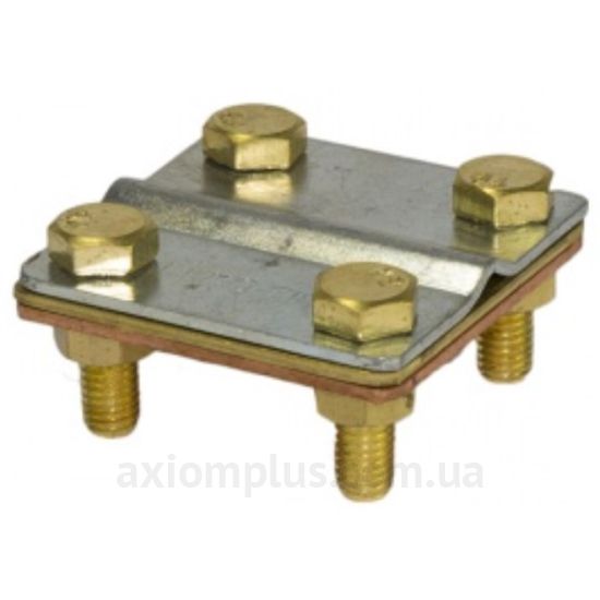 З'єднувач «прут/прут» із чотирма болтами DKC NG3109CUZC Ø10мм (оцинкована сталь та мідь) фото