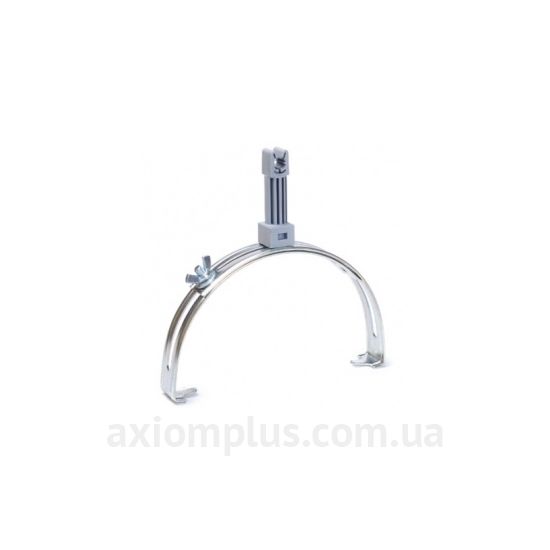 Коньковый полукруглый держатель прута молниезащиты DKC ND2204ZC из оцинкованной стали (с пластиком) фото