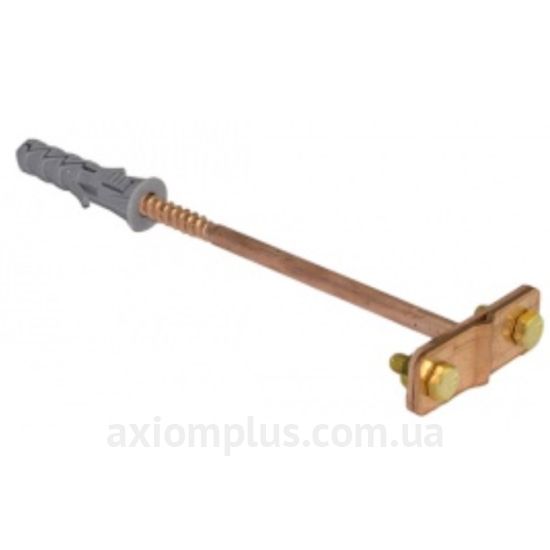 Фасадный держатель молниеотвода DKC ND2306CC для прута Ø8-10мм или полосы до 30мм 125х57мм из омедненной стали изображение