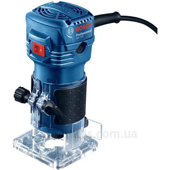 Синий фрезер Bosch GKF 550 фото