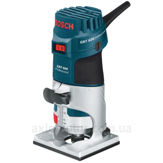 Синий фрезер Bosch GKF 600 изображение
