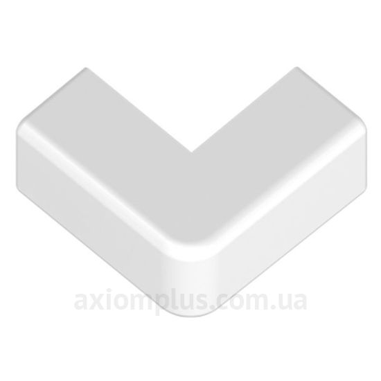 Угол кабель канала 17ммх25мм белого цвета от компании Aks (NZ 25х15) фото