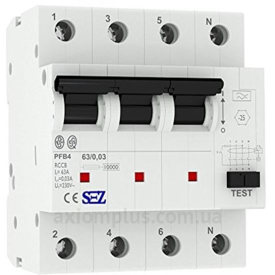 SEZ PFB4_63A/0,03A фото
