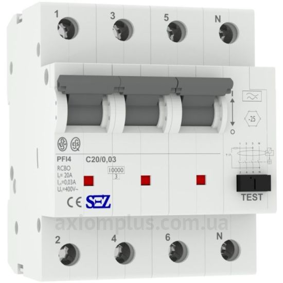 SEZ PFI4C_20A/0,03A фото