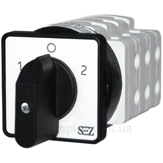 Кулачковый переключатель нагрузки 1-0-2 на 25А SEZ S 25JD4251XM1