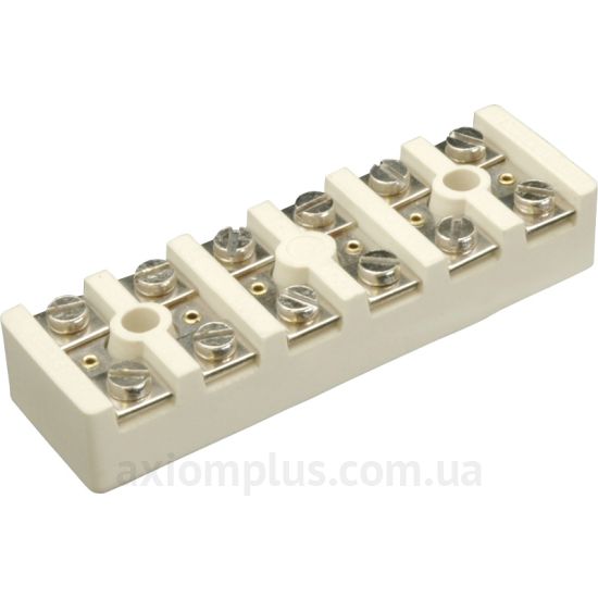 6354-30 SEZ белого цвета (на 6х2 контакта) (S <sub>кабеля</sub> до 4мм²) , I<sub>n</sub>=20А