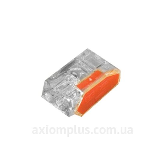 E.4180 SEZ оранжевого кольору (на 2 контакта) (S <sub>дроту</sub> до 2,5мм²) , I<sub>n</sub>=24А