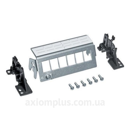 Патч панель 6 портов портов 1U Hager