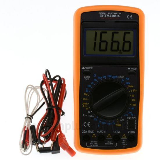 Фото мультиметра Digital Tech DT9208A