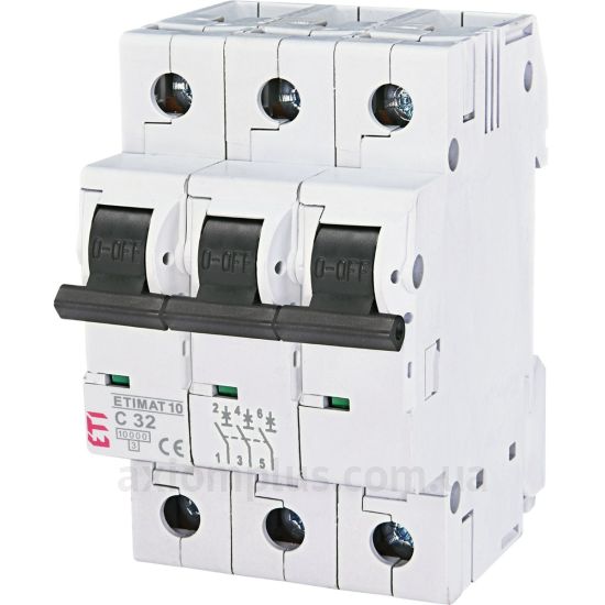 Фото ETI ETIMAT 10 3p C 32А (10 kA) (2135719)