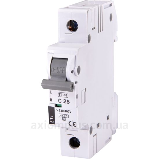 Фото ETI ST-68 1p З 25А (4.5 kA) (2181318)