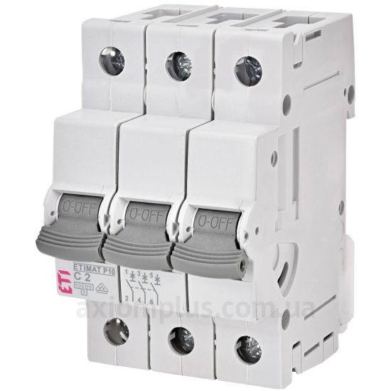 Фото ETI ETIMAT P10 3p C 2A (10kA) (270231106)