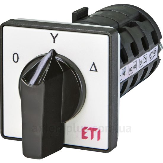 Кулачковый 4P переключатель 0-Δ-Y на 32А ETI 4773134