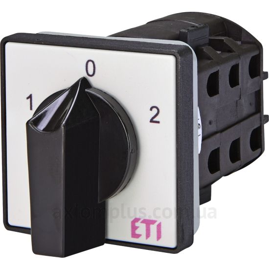 Кулачковый 3P переключатель нагрузки 1-0-2 на 16А ETI 4773139