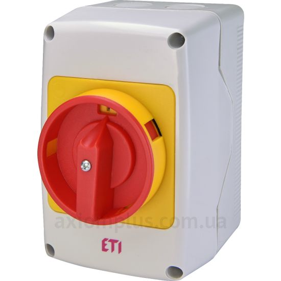 Корпусний кулачковий 4P вимикач навантаження 0-1 на 25А ETI 4773182