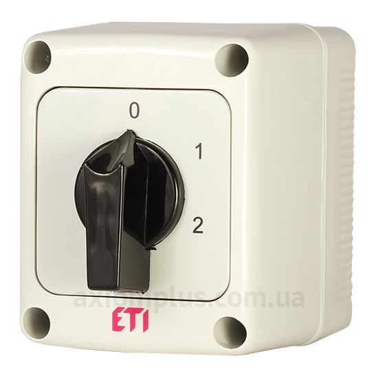 Корпусный кулачковый 3P переключатель нагрузки 0-1-2 на 25А ETI 4773213