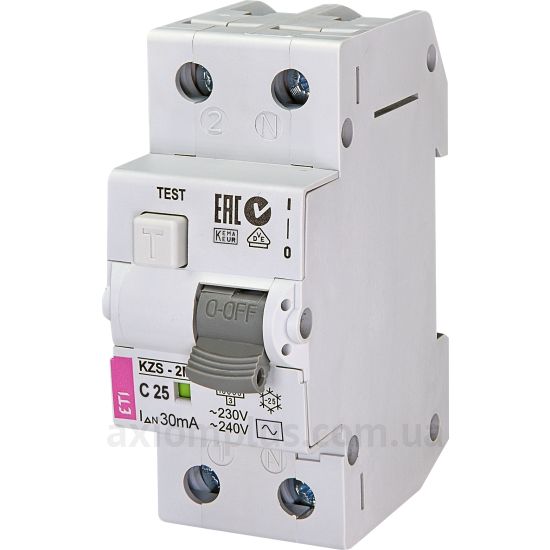ETI KZS-2M C 25/0,03 тип AC (10kA) фото