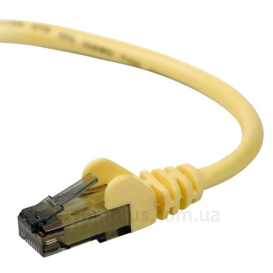 Belkin (A3L980B03M-YLWS) - RJ-45 UTP cat.6 PVC 3м желтый патч корд - фото