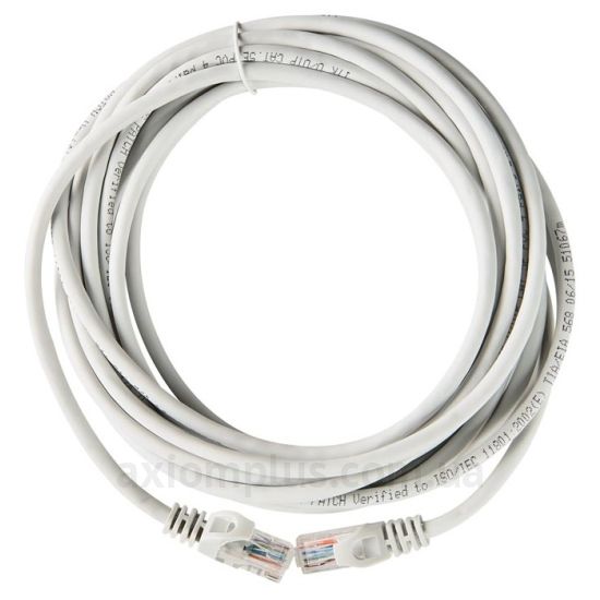 ITK (PC01-C5EU-3M) - RJ-45 UTP cat.5e PVC 3м серый патч корд - фото