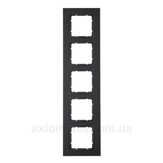 Зображення Berker серії B.7 10156626 антрацитового кольору