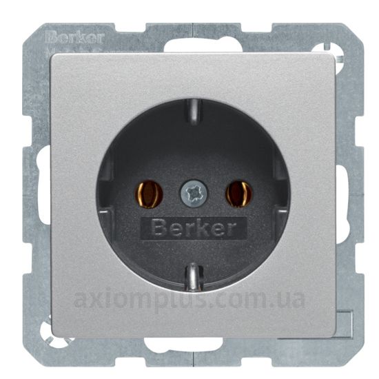 Фото Berker серии Q.1, Q.3, Q.7 41436084 цвета алюминий