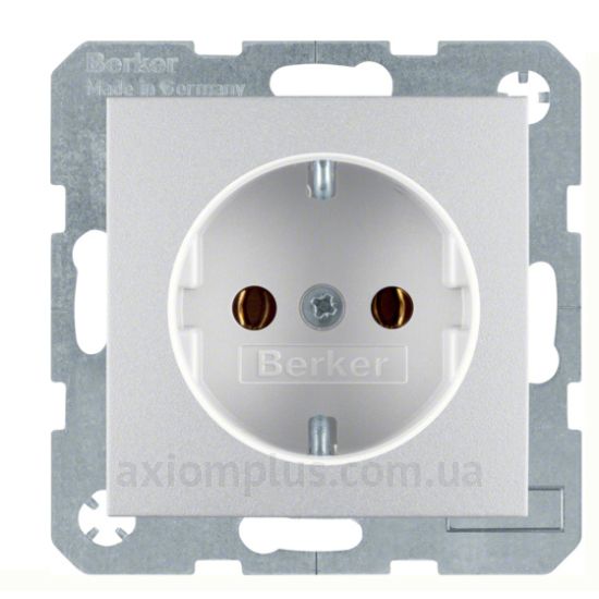 Фото Berker серии B.3, B.7, S.1 41431404 цвета алюминий