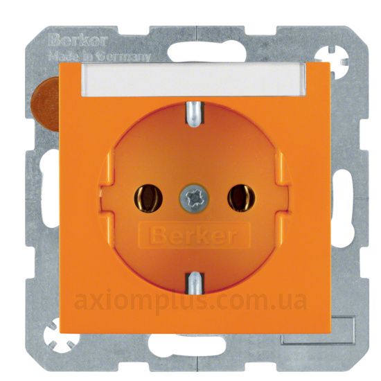 Зображення Berker серії S.1 47508907 помаранчевого кольору