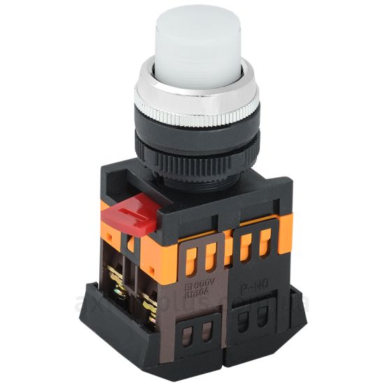 Кнопка IEK ABLFP-22 (BBT20-ABLFP-K01) белого цвета