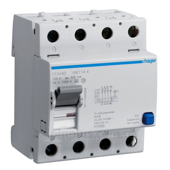 Hager CFA490 фото