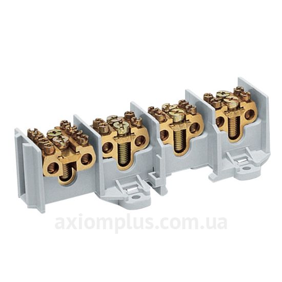K65A Hager белого цвета (на 20 контактов) (S <sub>кабеля</sub> до 35мм&sup2;) , I<sub>n</sub>=100А